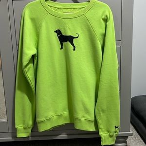 Lime green The Black Dog Crewneck size Small